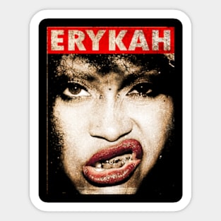 Sing Erykah Badu | RNB Sticker